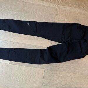 ALO Black Leggings with Logo